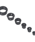 Super Cool Heavy Duty Nylon Cable Grommet Kit With 160 Pieces In Six Size Options For Fast Wire Management, Electrical Snap Insulating, And Diy Repair Jobs That Keep Your Home Or Car Looking Fresh And Safe. Black nylon cable grommets in six sizes