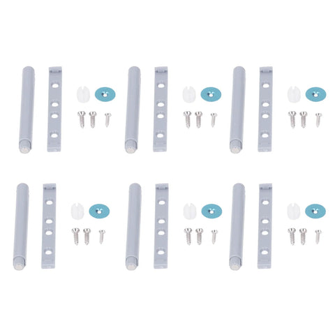20Pcs Cabinet Door Rebound Devices For Wardrobe, Drawers, And Sliding Doors, Noise Reduction And Protection, Soft Close Hardware, ABS material