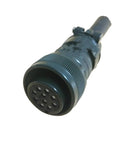 Close-up of Servo Motor Encoder Connector Kit Featuring MS3106A 18 1S And MS3102A 18 1P Socket for CNC robotics and automation.