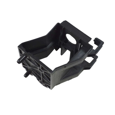 Front Bumper Radar Bracket Support Retainer For Tesla Model Y 2020 To 2023, black plastic mount for radar sensor installation.