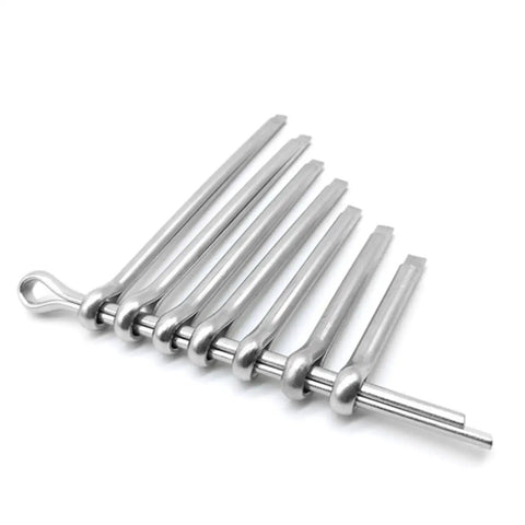 Assorted Stainless Steel Cotter Pin Kit With Hairpin Pins And Springs For Auto Hardware And Truck Repair Gear Heavy Duty Roll Of Fasteners
