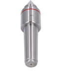 Front view of Mt5 60 Degree Morse Taper Live Lathe Center for Heavy Duty High Speed Lathes and CNC Machining in precision steel.