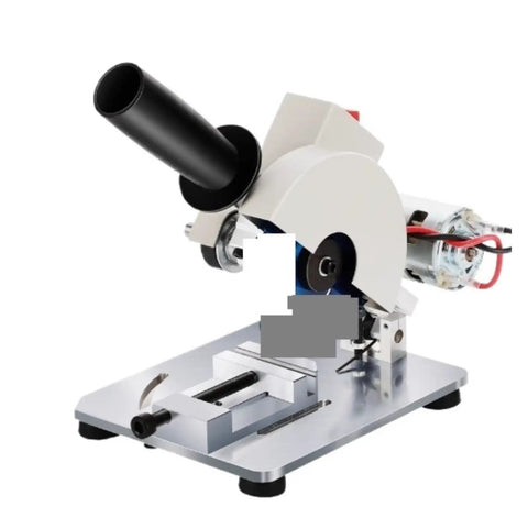Heavy Duty Electric Mini Miter Saw With 45 Degree Adjustable Cutting Head And Integrated Chainsaw Feature For Smooth Ride DIY Woodworking.