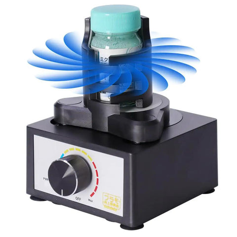 Vortex Mixer For DIY Projects And Lab Use Hands Free Paint Shaker 300 To 2400 RPM Three Speed Stages Fits 10 To 100 Milliliters