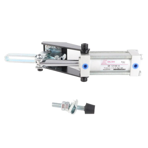 Heavy Duty Pneumatic Hold Down Clamp And 32mm Bore Air Toggle Fixture With 500 Lb Welding Grip built with hot rolled steel