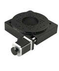 Heavy Duty Hollow Rotary Table Motor Drive Indexing Plate Gearbox Reducer Kit for precision indexing at 3Nm, 200mm aperture.