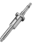 Close-up of SFU3205 Ball Screw With Single Nut 32mm Diameter 5mm Lead Right Hand Thread for linear motion rails