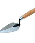 Pointing Trowel 7 Inch By 3 Inch With Wooden Handle For Masonry Cement And Concrete Finishing Pro Quality For DIY Projects Durable Tool