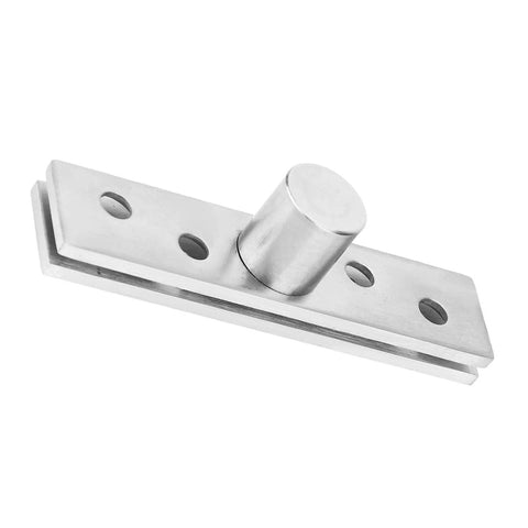 Stainless Steel 360 Degree Door Hinge Heavy Duty Pivot With Brushed Finish For Revolving Doors 75mm Central Axis