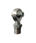 Top Shelf One Piece Heim Joint Rod End 1 1/4-12 Thread for smooth linkage systems, showing durable steel construction.