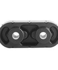 Exhaust Muffler Hanger Insulator Set, Two Pack With Built In Iron Frame, Durable Tailpipe Hangers That Reduce Vibration And Rattle