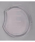 Transparent water tank cover accessory for capsule coffee machines, compatible with Vertuo Pop, easy to clean and install.