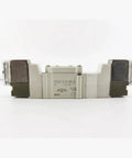 Top Rated WRBSUJTMM Solenoid Valve SY3520-5LOU-M5-Q Electromagnetic Pneumatic Component 2 Position Single M5 Thread side view