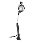 Top Shelf 24W Articulating Led Workshop Light Aluminum Alloy Machine Lamp with flexible mount and high output LED bulb.