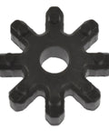Heavy Duty Power Steering Assist Motor Coupling Gear For Hyundai Sonata 2011 To 2015, black plastic gear with central hole.
