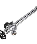 10 Inch Frost Free Anti Siphon Sillcock With 1/2 In Pex-A Expansion To 3/4 In Hose Bibb, Chrome Plated Brass Body, Lead Free Handle