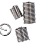 Must Have Heavy Duty Thread Repair Inserts Kit 110 Pcs Stainless Steel Wire Sleeve Inserts For Self Tapping Inner Threads M6 And M8 Automotive Repairs Damaged Hole Fix Durable Repair Kit For Cars And Trucks, 304 stainless steel wire sleeves