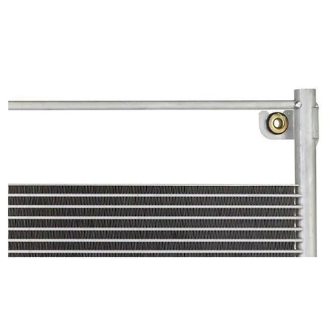 Up Your Ride With This High-Performance Transmission Oil Cooler Specifically Built For Nissan NV1500 NV2500 And NV3500 Trucks From 2012 To 2018 Featuring The Mighty 4.0L Engine That Keeps Things Cool Under Pressure And Guarantees Peak Reliability Every close-up aluminum transmission oil cooler core with mounting bracket