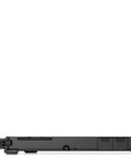 Rock Solid 14 Inch Rugged Laptop featuring full HD 1080p display i5 11th gen processor sleek black side view with ports