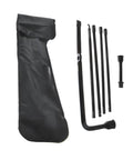 Beefy Heavy Duty Spare Tire Tool Kit Lug Wrench Replacement for Ram 2500 3500 2007 2008 2009 2010 2011 2012 2013 2014 2015 with bag
