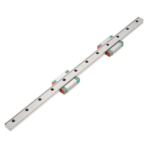Compact 300mm Mini Linear Rail Guide With Two MGN12B Slide Blocks For Precise 3D Printers And CNC Machines Includes Side Lubrication Inlet