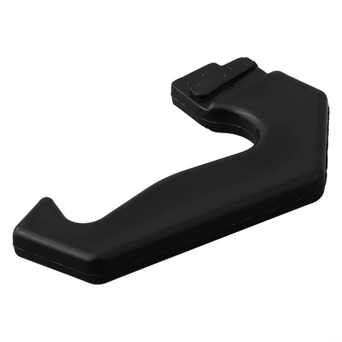 Black Coffee Pot Handle Replacement Fits 1 Cup to 12 Cup Moka Pots Stovetop Espresso Makers, side view, plastic material