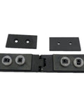 Cabinet Hinges With Soft Close For Glass Doors, Slick 180 Degree Stainless Steel Shower Enclosure Clips, Rectangular Hinges