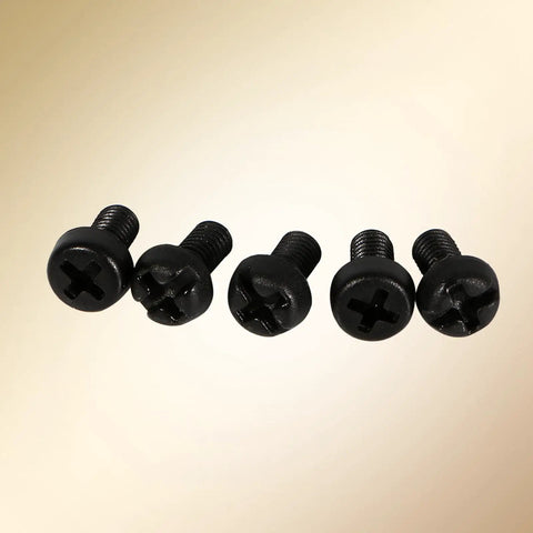 100 Piece Nylon Hex Spacers Kit M2 M3 M4 With Male And Female Screws Nuts Round Head Plastic Fasteners For DIY Electronics And Furniture Assembly In Black White Assorted Sizes, black screws