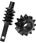 Two To Twelve Tooth Overdrive Axle Gear Set For Thirtieth Scale Axial SCX30 RC Crawler Upgrades Steel Worm Gear close view