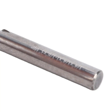 Heavy Duty 1/4 Inch Flush Trim Router Bit With Up Down Spiral Design And Tungsten Carbide for clean wood cuts.