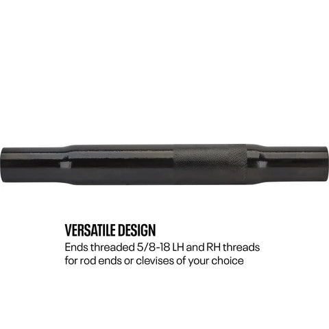 Imca Approved Track Ready Swedged Steel Linkage Tube Point Eight Seven Five Inch Outer Diameter with 5/8 threaded ends for suspension builds.