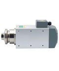 Beefy 2200W High Speed CNC Spindle Motor 3000RPM ER32 Right Tooth For DIY Engraving Milling Machine 220V/380V side view