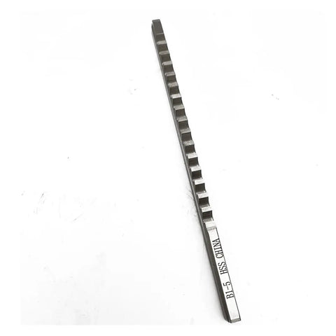 5mm B1 Push Type Keyway Broach With Shim High Speed Steel Cutting Tool For CNC Machines Ideal For DIY Beginners And Metalworking Enthusiasts Shim Included For Easy Setup And Accurate Keyway Cutting