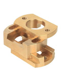 Upgrade Your Ender 3 Pro V2 Or CR10S Z Axis With This Awesome 18mm Oldham Coupling For Smooth Screw Drives Made For Fast Prints. 18mm brass Oldham coupling for 3D printer Z axis