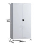 Multi Layer Metal Tool Cabinet With Dustproof Lockable Steel Tool Chest For Mechanic Workshop And Warehouse Garage Ready Spacious Storage Cabinet For Pro Grade Garage Organization And Heavy Duty Tool Storage, 1800mm x 1000mm