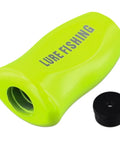 Ultra Lightweight Green Fishing Reel Knob Handle Grip Upgrade For Baitcasting Water Drop Rods With Abs Replacement Parts And Easy Adaptation, green ABS grip with hardware
