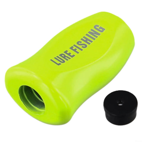 Ultra Lightweight Green Fishing Reel Knob Handle Grip Upgrade For Baitcasting Water Drop Rods With Abs Replacement Parts And Easy Adaptation, green ABS grip with hardware