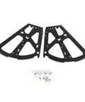 Two Layer Shoe Rack Hinges For Shoe Cabinet And Drawer Use Cold Rolled Steel Construction with mounting hardware shown