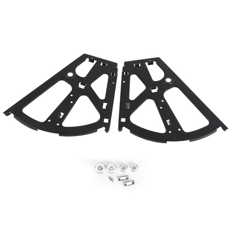 Two Layer Dope Shoe Rack Drawer Frame Hinges For Cabinet Storage Replacement Black With Space Saving Design