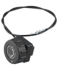 Resistance Knob With Cable For Indoor Cycling And Spin Bikes Replacement Gear Selector With 8 Or 10 Gear Options Easy Install
