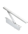 Ultra Low Profile Concealed Door Closer 23mm with Automatic Hydraulic Buffer Hidden Mount in one color finish