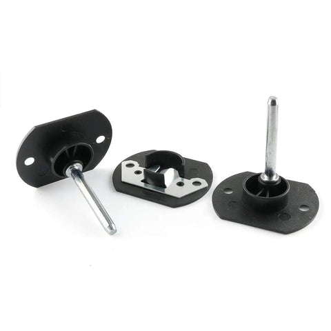 Heavy Duty Black Pin Style Sofa Connectors Four Sets Sectional Furniture Hardware displaying three movable joint pins.