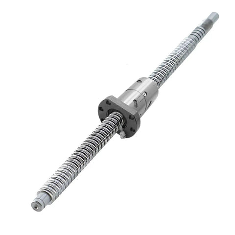 2005 20mm Ballscrew Rod From 300mm to 1500mm With DFU2005 Double Nut and BKBF15 End Machined For Engraver Milling Router
