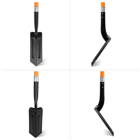 Heavy Duty Trench Shovel For Digging With A 4 Inch Steel Blade And Fiberglass Handle 56 Inch Long Digging Tool For Ditches