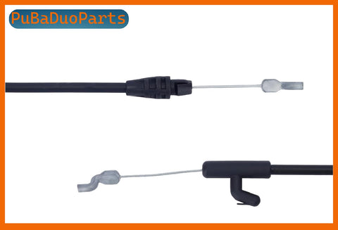 2-Pack Replacement Control Brake Cable For 21 Inch Lawn Mowers Compatible With Troy-Bilt TB110 TB230 TB280ES TB320 Craftsman Yard Machines Cub Cadet Bolens Murray Replaces 946-04661 746-04661A 746-04661