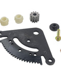 Steering Sector Plate And Pinion Gear Bolt On Replacement Kit For LA Series Lawn Tractors components displayed