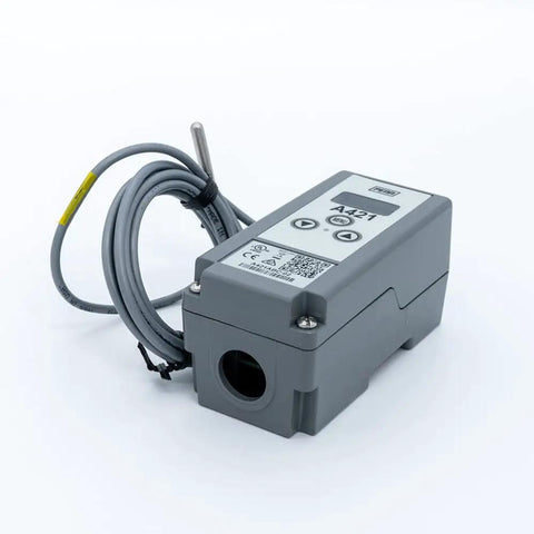 A421 Series Electronic Temperature Controller -40 to 212 Degrees Fahrenheit, SPDT Single-Pole Double-Throw Relay, Direct Replacement for A419Abc-1C, Single-Stage HVAC Thermostat Controller, Pro-Grade Durable Performance