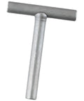 Heavy Duty T Handle Valve Adjusting Wrench With 3Mm 3.5Mm 4Mm Square Drive Socket For Motorcycle Engine Clearance Tuning, gray steel design.