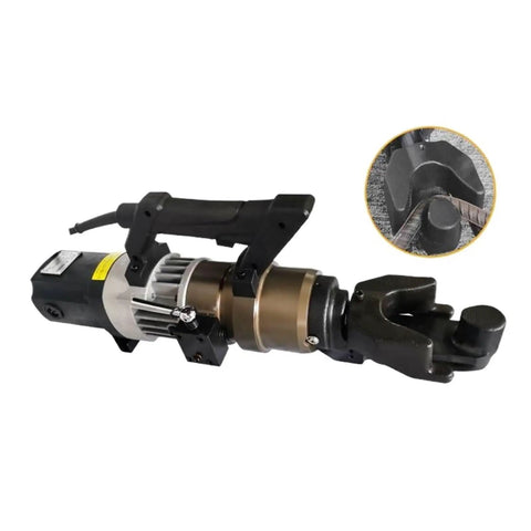 AOXHUGB Portable Electric Rebar Bender Machine For Steel Bar Bending and Straightening robust motor with thickened clamp head
