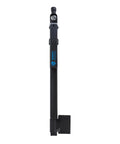 Rock Solid Magnetic Pool Latch With Dual Audio Alarms And No Sweat Install, heavy-duty black design for pool safety.